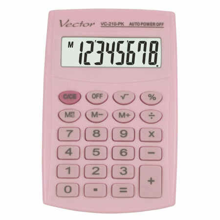 VECTOR VC-210 PK Kalkulator kieszonkowy