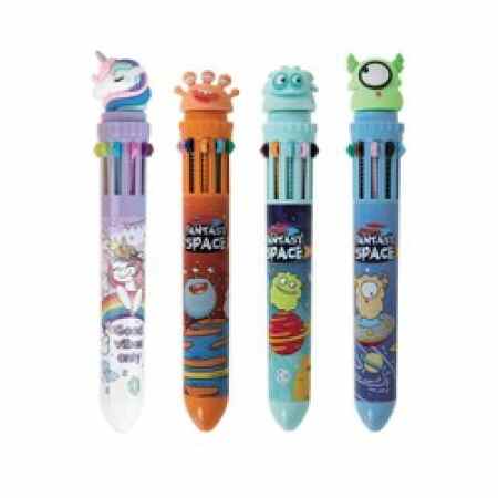 STRIGO Monster Długopis wielokolorowy 10 kolorów