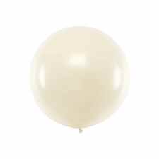 PARTY DECO Balon okrągły 1m metallic pearl