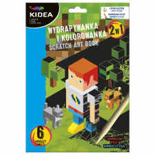 KIDEA Game Wydrapywanka i kolorowanka 2w1