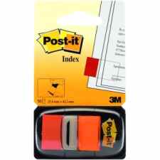 POST-IT® Zakładki indeksujące 25,4 x 43,26 mm 50 pomarańczowych karteczek