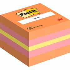 POST-IT® Mini kostka samoprzylepna 51 x 51 mm 400 różowych karteczek
