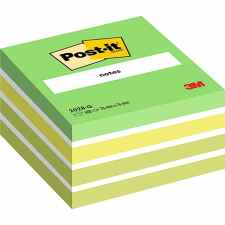 POST-IT® Kostka samoprzylepna 76 x 76 mm 225 zielonych karteczek