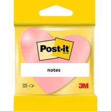 POST-IT® Kostka samoprzylepna w kształcie serca 225 kolorowych karteczek