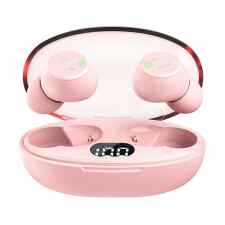 ONIKUMA T305 Słuchawki bezprzewodowe douszne różowe