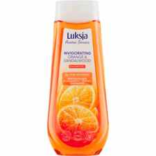 LUKSJA Aroma Senses Rewitalizujący żel pod prysznic 500ml pomarańcza i drzewo sandałowe