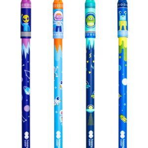 HAPPY COLOR Space Długopis wymazywalny 0,5mm niebieski