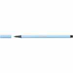 STABILO pen 68 brush Flamaster błękit lodowy 1mm