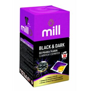 MILL Black & Dark Kapsułki do prania czarnych i ciemnych tkanin 30szt.
