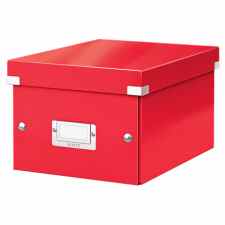 LEITZ Wow Click & Store Pudełko uniwersalne czerwone A5