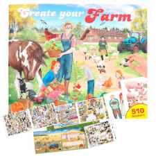 DEPESCHE Create your farm Zestaw z naklejkami
