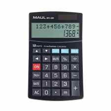 MAUL Business Pro MTL 600 Kalkulator biurkowy 12-pozycyjny dwuliniowy czarny